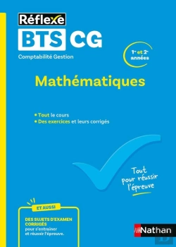 Bertrand.pt - Réflexe Bts : Cg ; Mathématiques ; 1re Et 2e Années