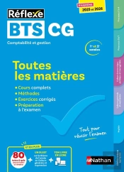 Réflexe : Bts Cg ; Toutes Les Matières ; 1re Et 2e Années (Édition 2025/2026)
