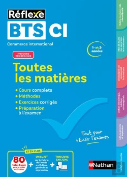 Bertrand.pt - Réflexe Bts : Ci ; Toutes Les Matières ; 1re Et 2e Années (Édition 2025)