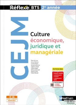 Bertrand.pt - Réflexe Bts : Culture Économique, Juridique Et Managériale ; Bts 2e Année (Édition 2026)