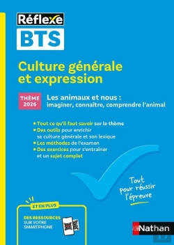 Bertrand.pt - Réflexe Bts : Culture Générale Et Expression ; Nouveau Thème Épreuve 2026 ; Toutes Filières (Édition 2026)