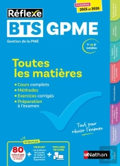Réflexe : Bts Gpme ; Toutes Les Matières ; 1re Et 2e Années (Édition 2025/2026)