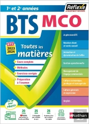 Reflexe Bts : Management Commercial Opérationnel ; Toutes Les Matières ; 1re Et 2e Années (Édition 2023/2024)