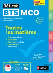 Réflexe : Bts Mco ; Toutes Les Matières ; 1re Et 2e Années (Édition 2025/2026)
