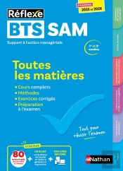 Réflexe : Bts Sam ; Toutes Les Matières ; 1re Et 2e Années (Édition 2025/2026)