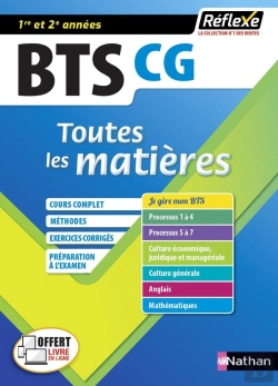 Bertrand.pt - Reflexe Bts T.11 ; Comptabilité Et Gestion ; Bts Cg ; 1re Et 2e Années (Édition 2020)