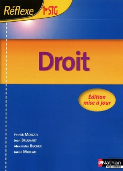 Bertrand.pt - Reflexe; Droit ; 1ère Stg ; Livre De L'Élève (Édition 2009)