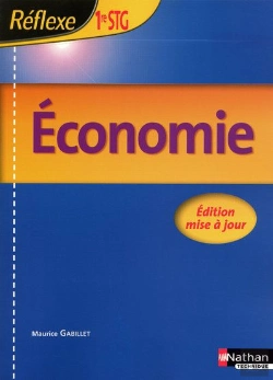 Bertrand.pt - Reflexe; Économie ; 1ère Stg ; Livre De L'Élève (Édition 2009)