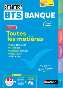 Bertrand.pt - Réflexe Tome 18 : Bts Banque ; Toutes Les Matières ; 1re Et 2e Années (Édition 2024/2025)