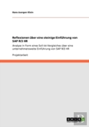 Reflexionen Aber Eine Steinige Einfahrung Von Sap R/3 Hr