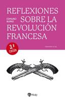 Reflexiones Sobre La Revolucion Francesa