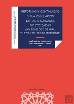 Bertrand.pt - Reformas Y Continuidad En La Regulacion De Las Sociedades No Cotizadas