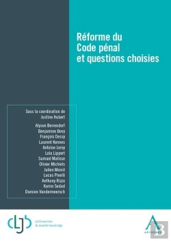 Bertrand.pt - Réforme Du Code Pénal Et Questions Choisies