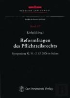 Reformfragen Des Pflichtteilsrechts
