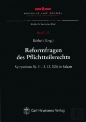 Reformfragen Des Pflichtteilsrechts