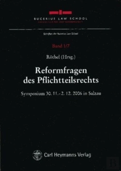 Bertrand.pt - Reformfragen Des Pflichtteilsrechts