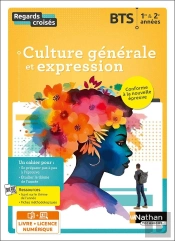 Regards Croisés - Français Culture Générale, Méthode Et Expression Bts 1ère Et 2ème Années - 2024 - Manuel - Élève + Imanuel