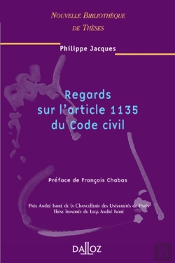 Bertrand.pt - Regards Sur L'Article 1135 Du Code Civil. Volume 46 - Nouvelle Bibliotheque De Theses