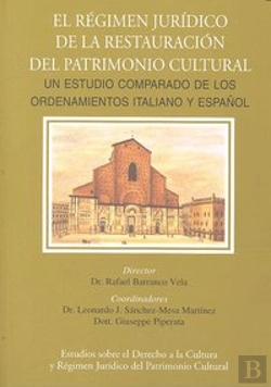 Bertrand.pt - Regimen Juridico De La Restauracion Patrimonio Cultural