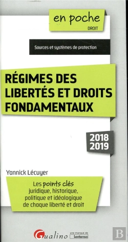 Bertrand.pt - Régimes Des Libertés Et Droits Fondamentaux (Édition 2018/2019)