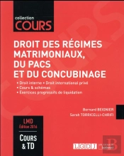 Regimes Matrimoniaux - Pacs - Concubinage, 5eme Ed.