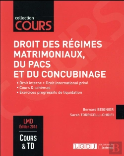 Bertrand.pt - Regimes Matrimoniaux - Pacs - Concubinage, 5eme Ed.