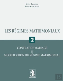 Bertrand.pt - Regimes Matrimoniaux T.2 Le Contrat De Mariage