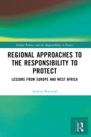 Regional Approaches To The Responsibility To Protect