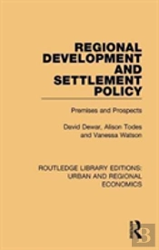 Regional Development And Settlement Policy