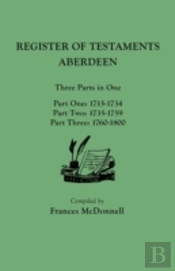Register Of Testaments