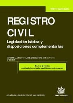Bertrand.pt - Registro Civil 2ª Ed. 2011 Legislación Básica Y Disposiciones Complementarias