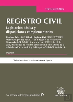 Bertrand.pt - Registro Civil 3ª Edición 2015