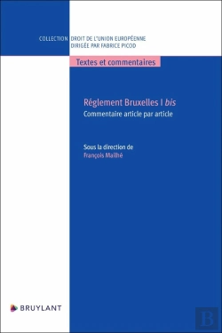 Bertrand.pt - Règlement Bruxelles I Bis : Commentaire Article Par Article