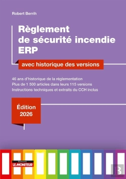 Bertrand.pt - Règlement De Sécurité Incendie Erp Avec Historique Des Versions (Édition 2026)
