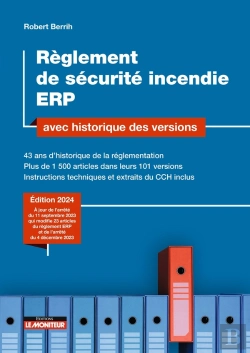 Bertrand.pt - Règlement De Sécurité Incendie Erp Avec Historique Des Versions