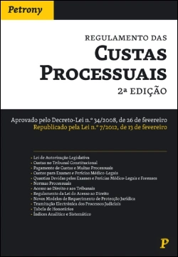 Bertrand.pt - Regulamento das Custas Processuais