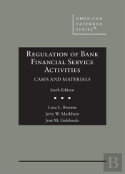 Regulation Of Bank Financial Service Activities