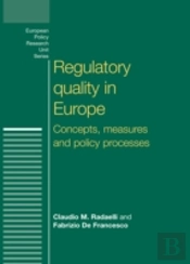 Regulatory Quality In Europe