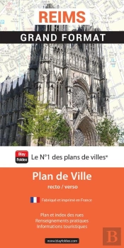 Reims : Grand Format : Plan De Ville (Édition 2025)