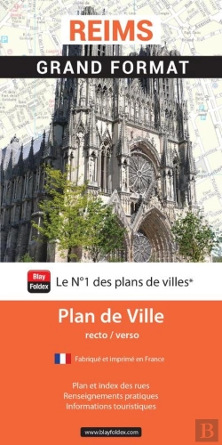 Bertrand.pt - Reims : Grand Format : Plan De Ville (Édition 2025)