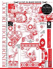 Reindeer Toile De Jouy Cut-N-Make Book