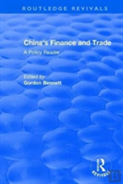 Bertrand.pt - Reival: China'S Finance And Trade: A Policy Reader (1978)