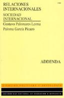 Relaciones Internacionales. Addenda