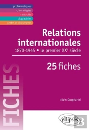 Relations Internationales Au Xxe Siècle En Fiches