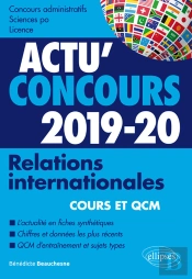 Relations Internationales - Concours 2019-2020