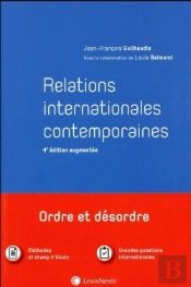 Relations Internationales Contemporaines (4e Édition)