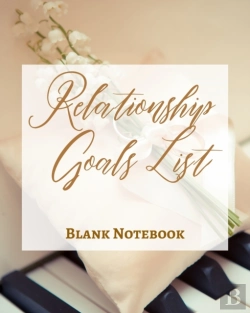 Bertrand.pt - Relationship Goals List - Blank Notebook - Write It Down - Pastel Rose Gold Brown - Abstract Modern Contemporary Unique