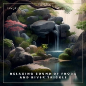 Relaxing Sound Of Frogs And River Trickle