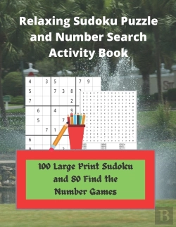 Bertrand.pt - Relaxing Sudoku Puzzle And Number Search Activity Book