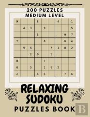 Relaxing Sudoku Puzzles Book